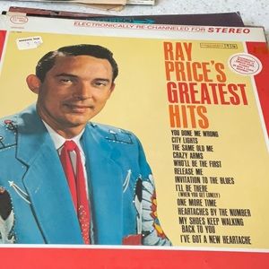 Ray Price “ There’s Always Me”  Vinyl Album